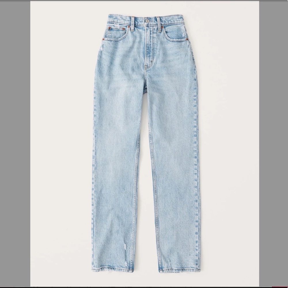 Curve Love 90s Ultra High Rise Straight Jeans